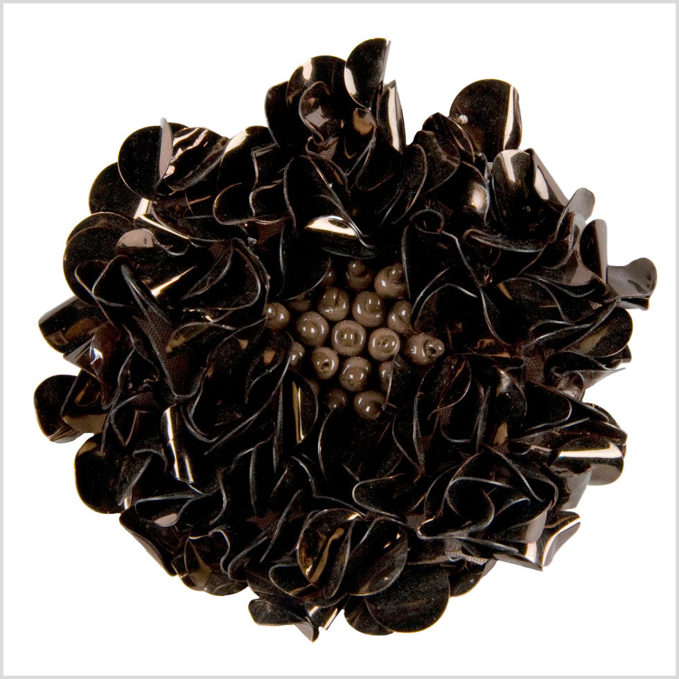 2.75" Chocolate Fancy Applique