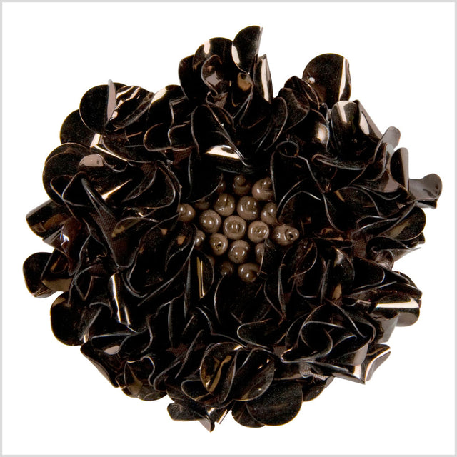 2.75" Chocolate Fancy Applique