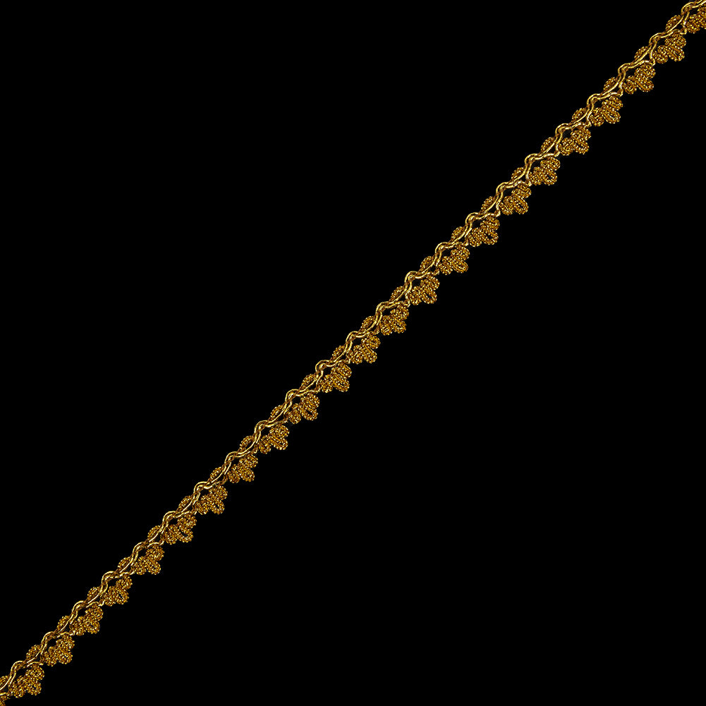 0.5&amp;quot; American Made Metallic Gold Braided Trim
