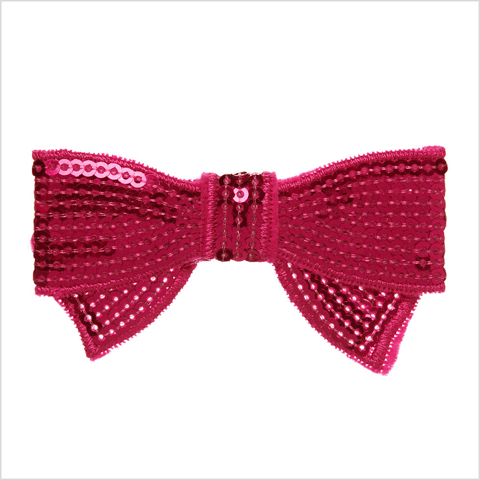 Red Sequined Bow