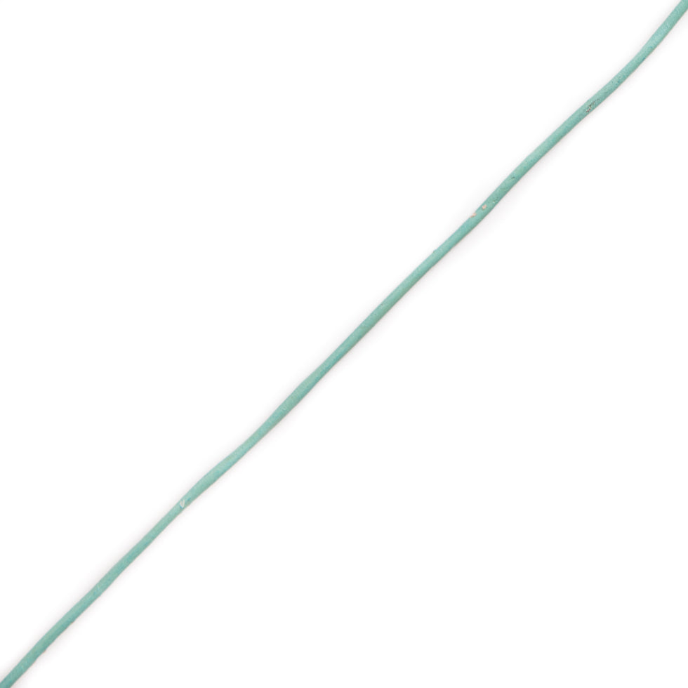 Turquoise Leather Cord
