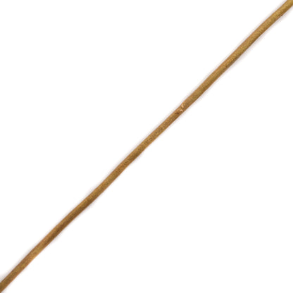 Metallic Gold Leather Cord