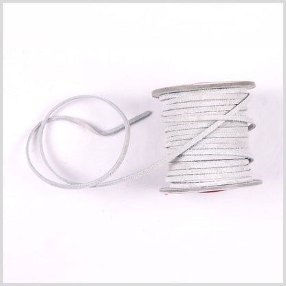 White Suede Cord