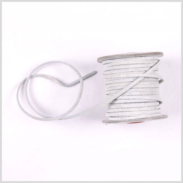 White Suede Cord