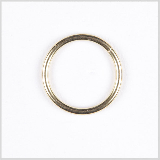 Gilt Plated Steel Round O-Ring - 1.5"