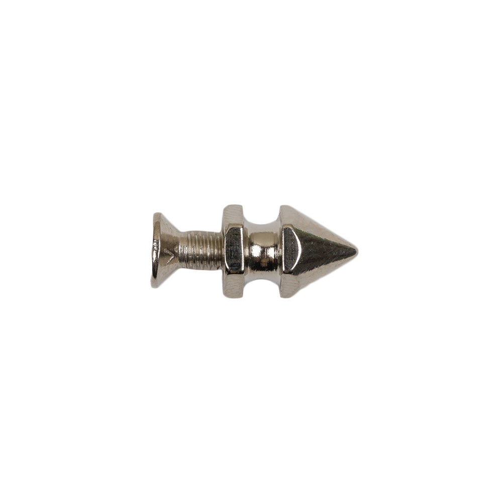 Nickel Cone Spike with Screw - 1/2&amp;quot;