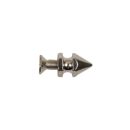Nickel Cone Spike with Screw - 1/2&amp;quot;
