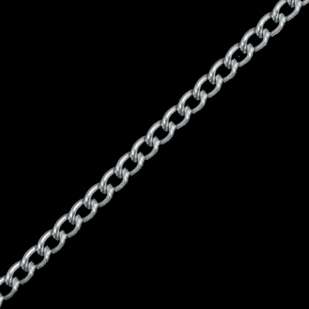 Silver Metal Chain Detail