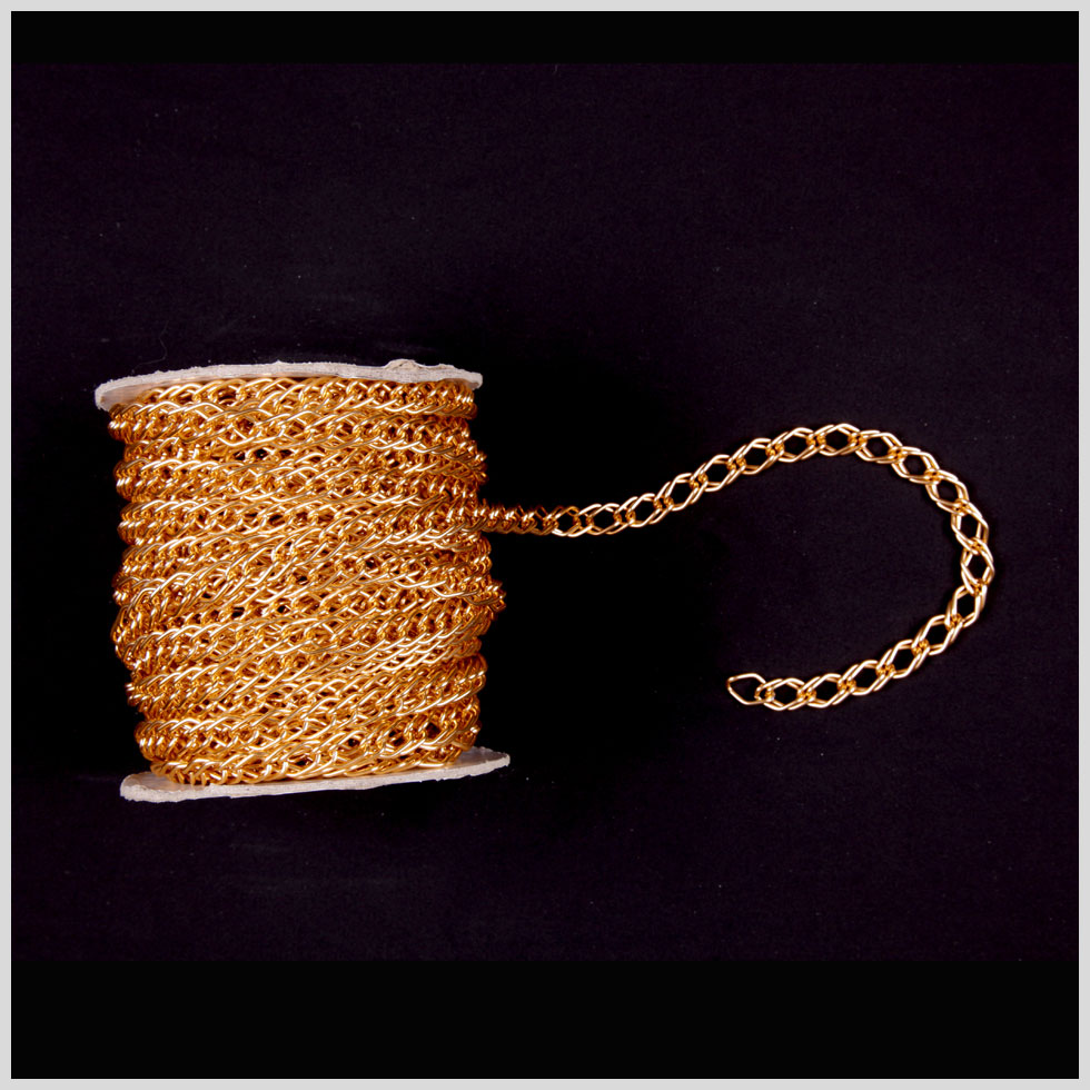 1/8 Gold Aluminum Metal Chain
