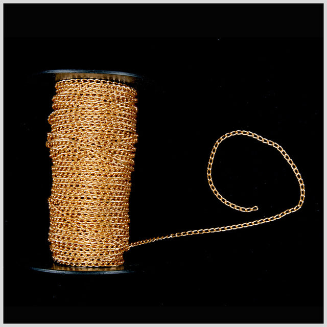 3/16 Gold Aluminum Metal Chain