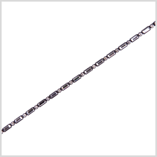3mm Black/Crystal Plastic &amp; Glass