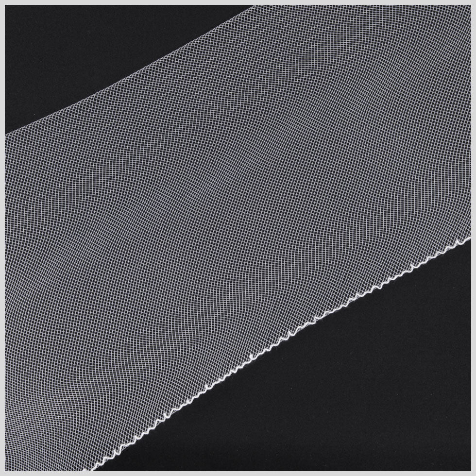 6 White Soft Horsehair