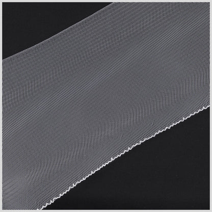 6 White Soft Horsehair