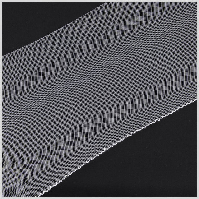 6 White Soft Horsehair