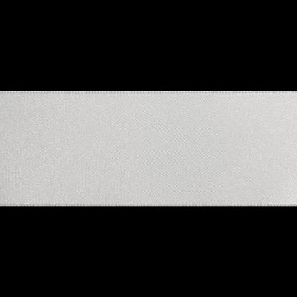 1.5" Off-White Double Face French Satin Ribbon Folded