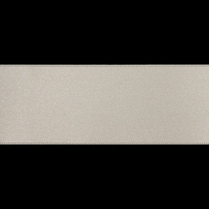 1.5" Ivory Double Face French Satin Ribbon Folded