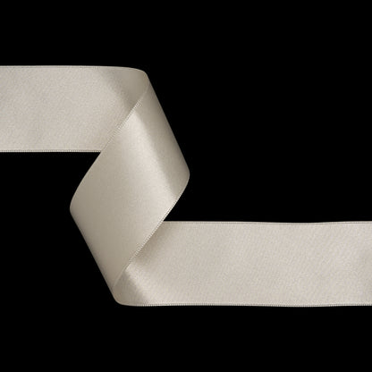 1.5" Ivory Double Face French Satin Ribbon