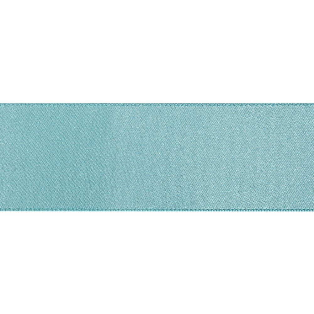 1.5" Bluebird Double Face French Satin Ribbon Folded