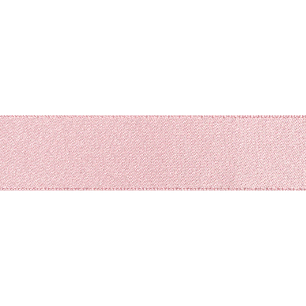 Pink Double Face French Satin Ribbon - 1" Folded