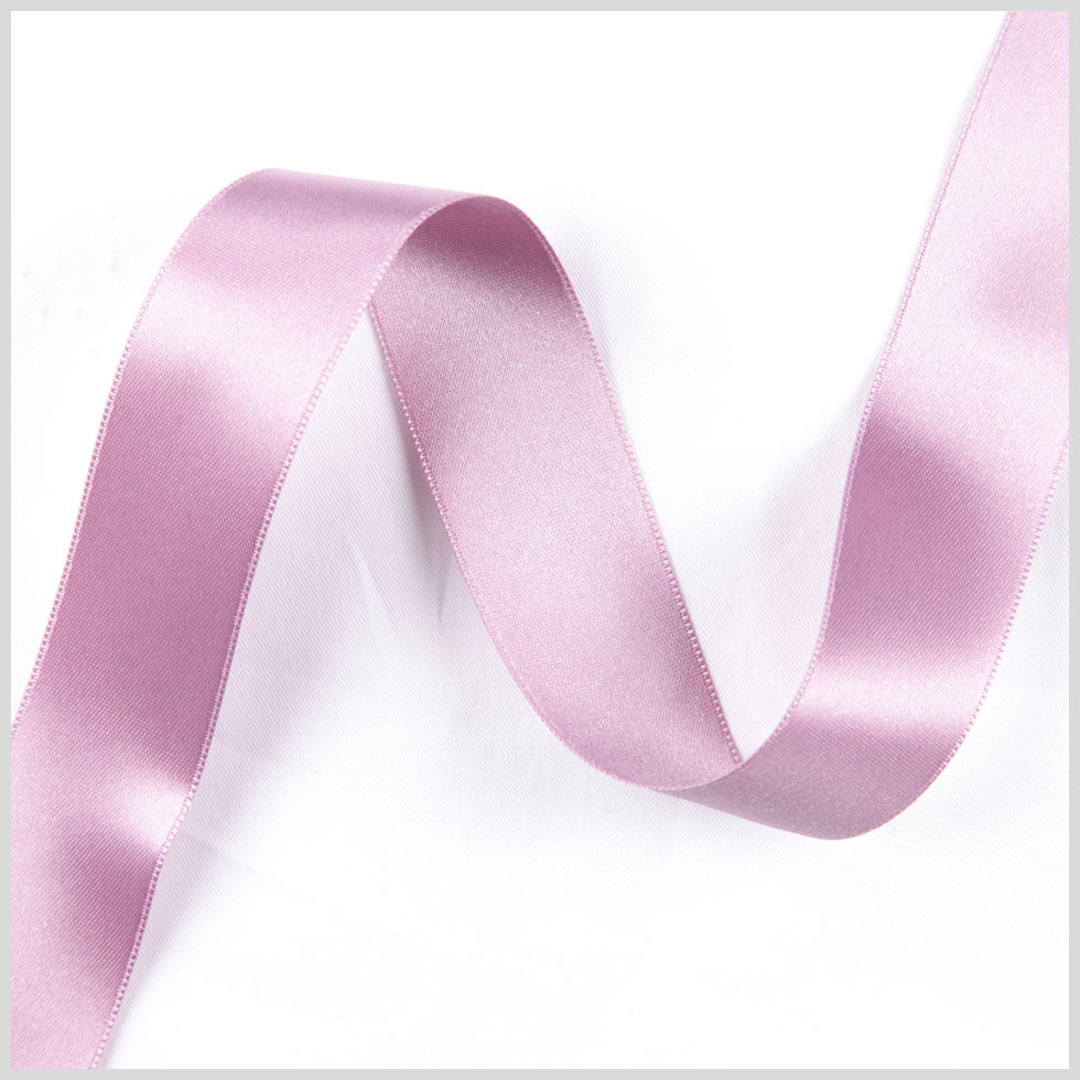 3/8 Mauve Double Face French Satin Ribbon