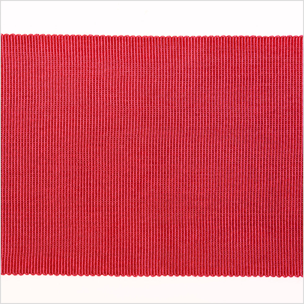 3 Red Rayon Petersham Grosgrain Ribbon