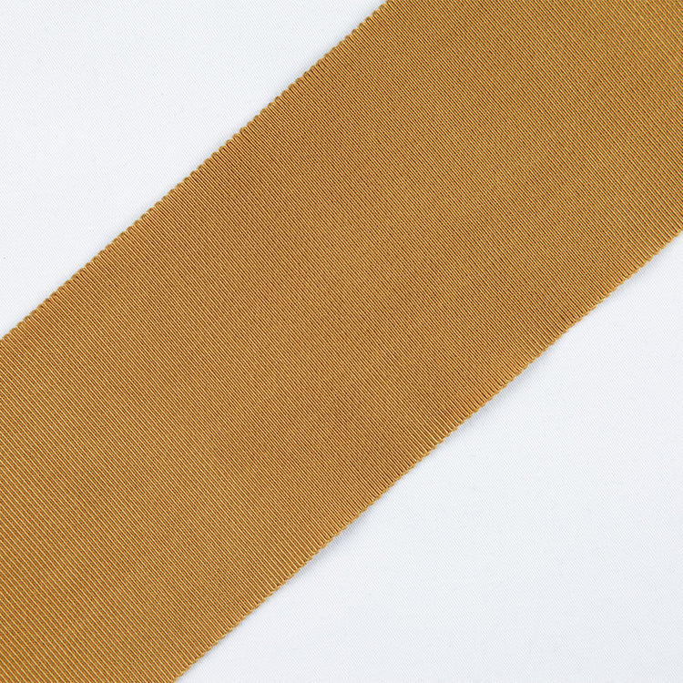 template--25130090922057__main-3" Old Gold Rayon Petersham Grosgrain Ribbon
