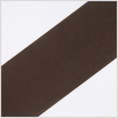 3 Brown Solid Grosgrain Ribbon