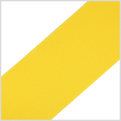 3 Yellow Solid Grosgrain Ribbon
