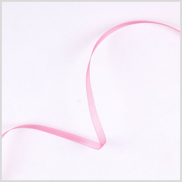 Shocking Pink Organza Ribbon