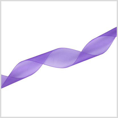 1.5 Regal Purple Organza Ribbon