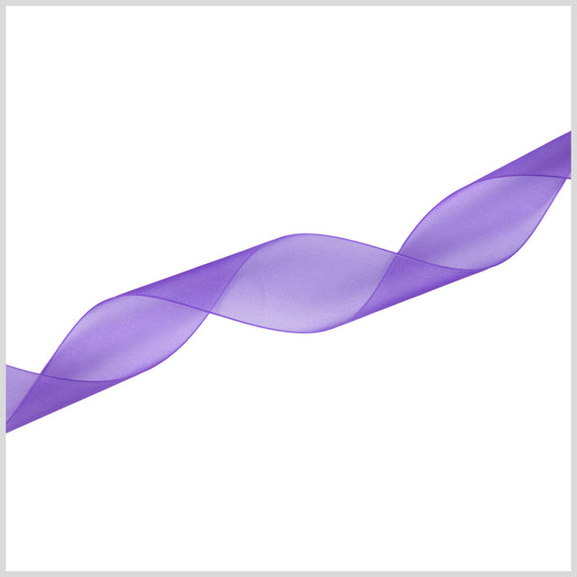 1.5 Regal Purple Organza Ribbon