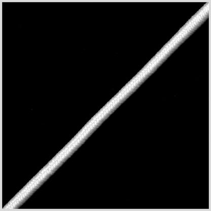 2mm White Elastic Cord - Detail
