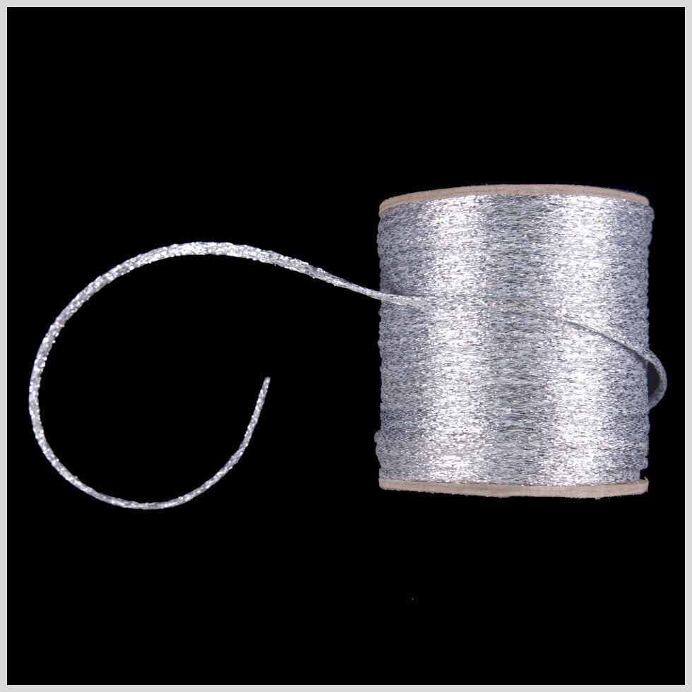 2mm Silver Metallic Cord