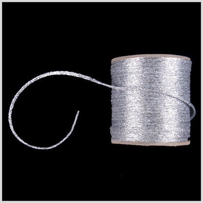 2mm Silver Metallic Cord