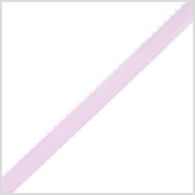 3/8 Pale Lavender Double Face Feather Edge Satin Ribbon