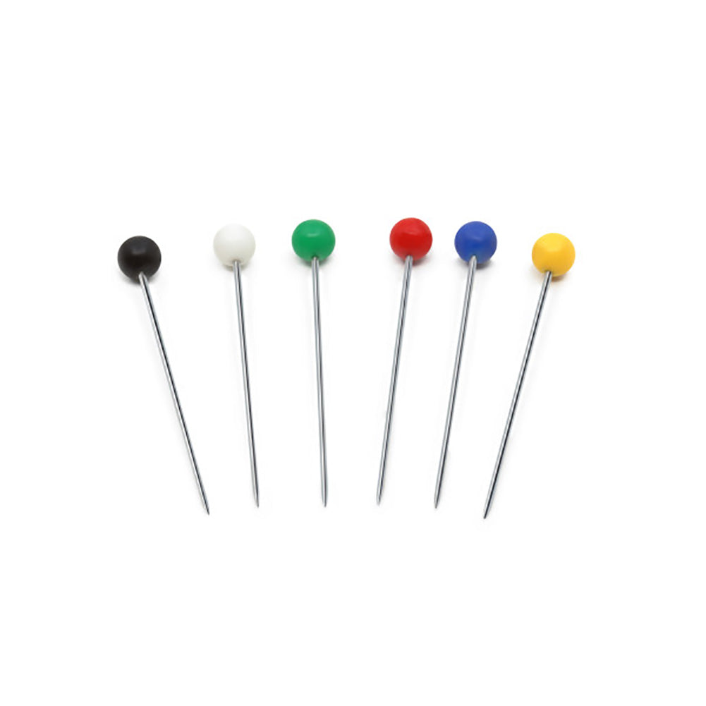 Dritz Ball Point Pins - 1.25" Assorted Colors - 100 ct - Full