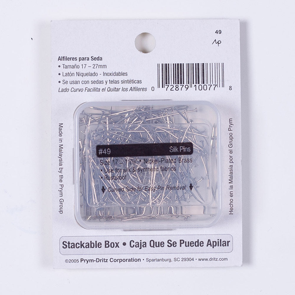 Dritz Silk Pins - 200 Ct Detail