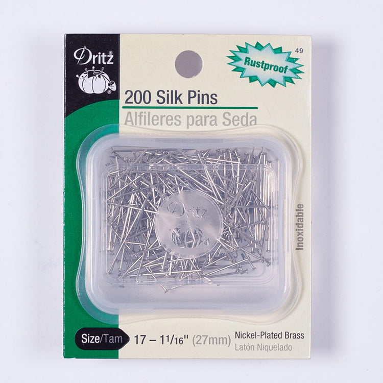 template--25130090922057__main-Dritz Silk Pins - 200 Ct