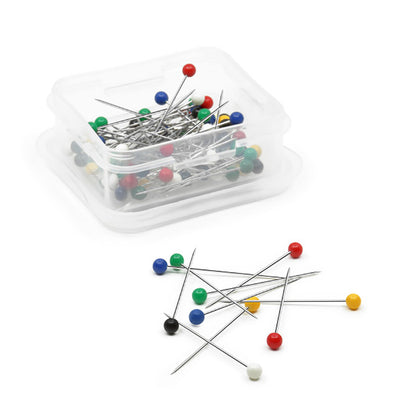 Dritz Long Ball Point Pins - 1.5" Assorted Colors - 75 ct