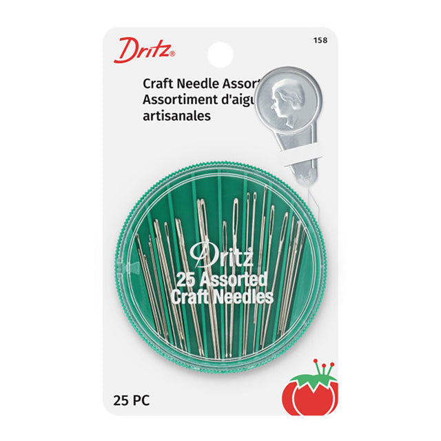Dritz Craft Hand Needles - Assorted Sizes - 25 ct