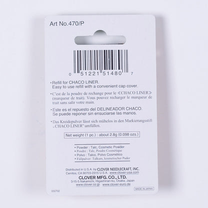 Clover Chaco Liner Refil-P - Detail