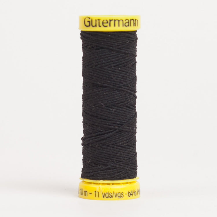 template--25130090922057__main-4017 Black 10m Gutermann Elastic Thread