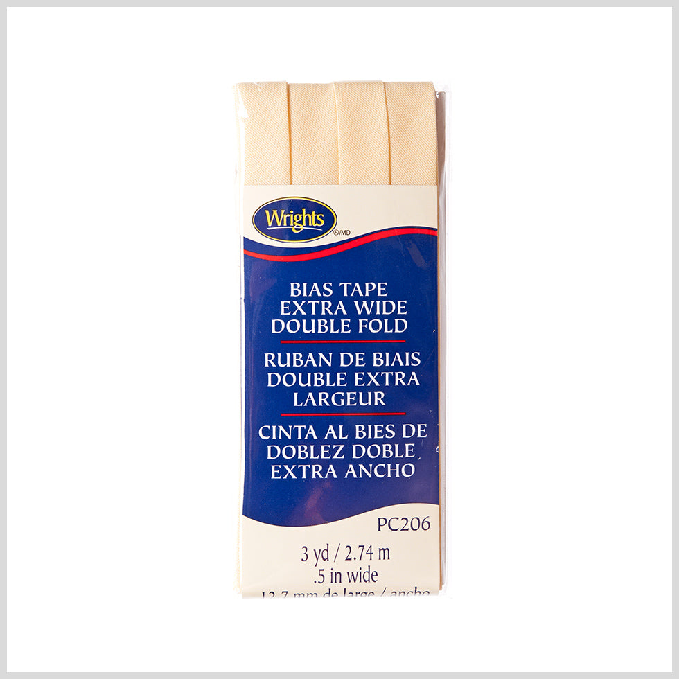 Wrights Sunlight 1/2" Extra Wide Double Fold Bias Tape