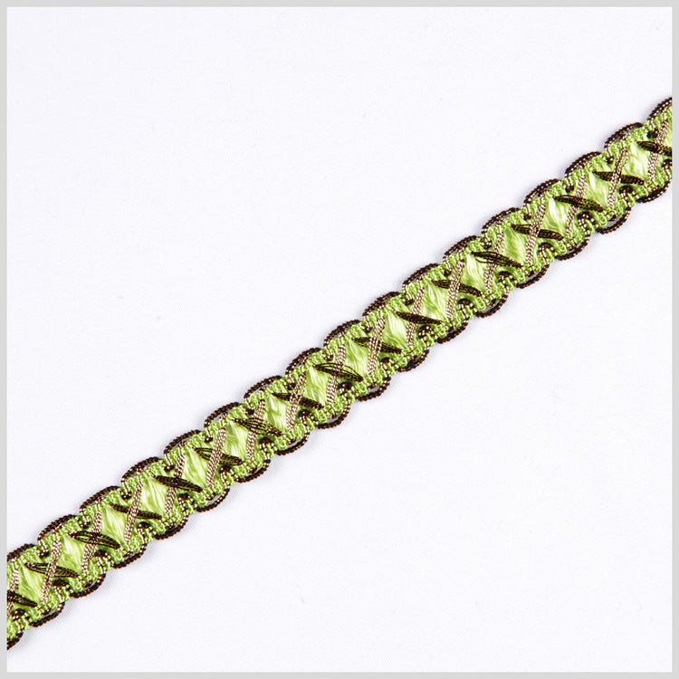 template--25130090922057__main-5/8 Lime/Gold Metallic Braid