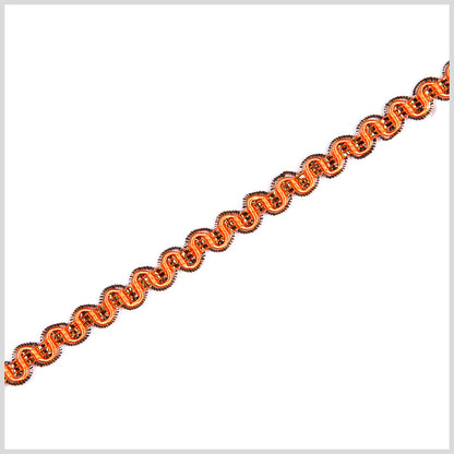 Orange/Gold Metallic Braid