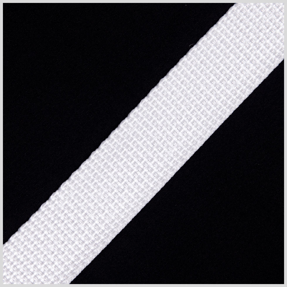 White Nylon Webbing - 1