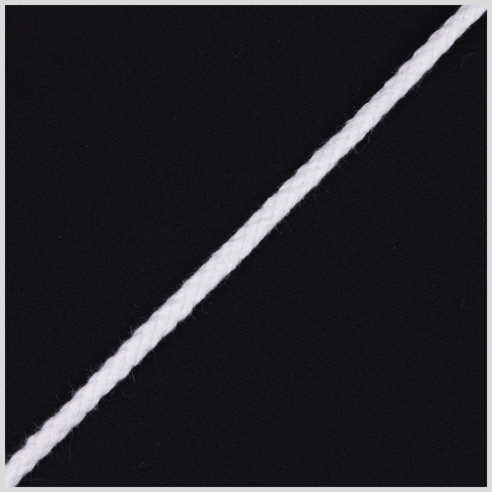 1/4 White Drawcord