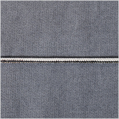 Silver Metallic Cord 2MM