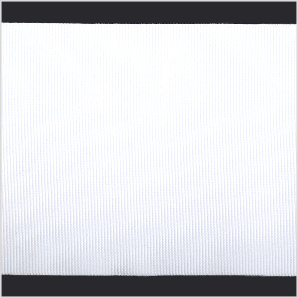 White Stretch Grosgrain - 4