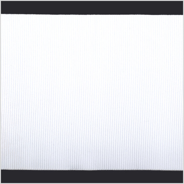 White Stretch Grosgrain - 4